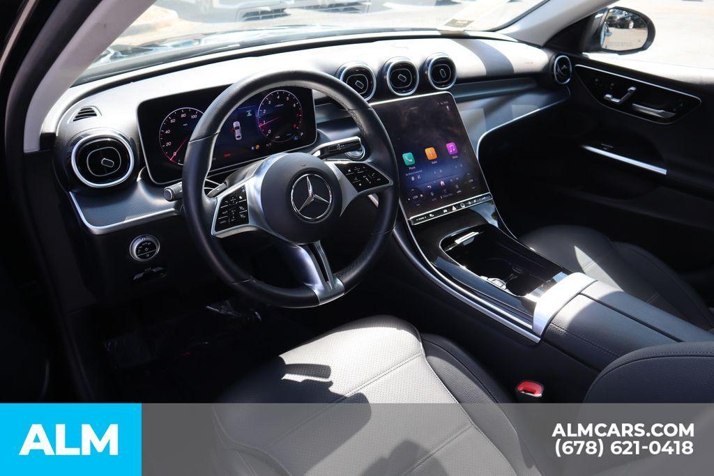 used 2025 Mercedes-Benz C-Class car, priced at $38,420