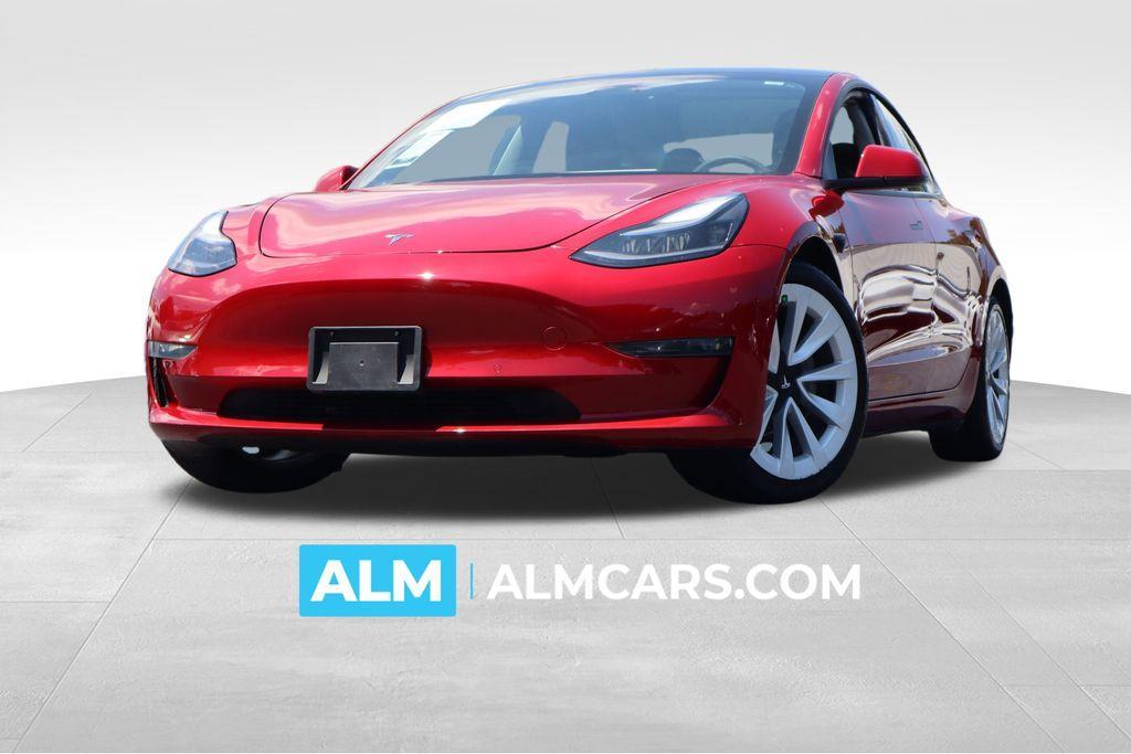 used 2021 Tesla Model 3 car, priced at $26,220