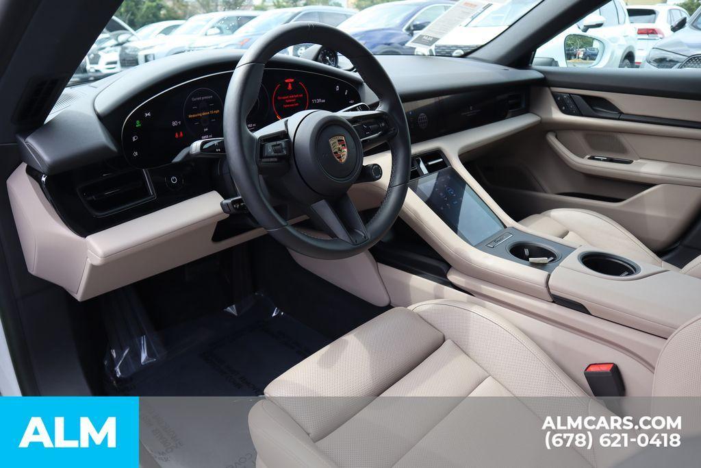 used 2023 Porsche Taycan car, priced at $63,460