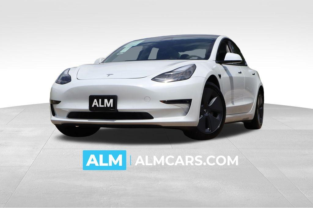 used 2022 Tesla Model 3 car, priced at $26,420