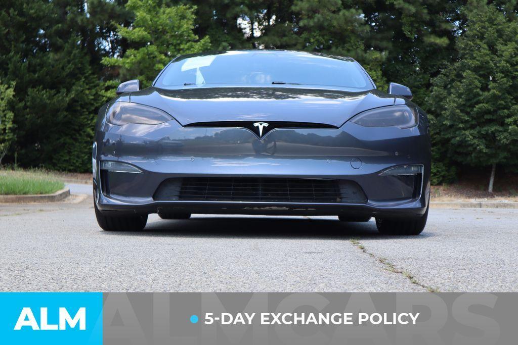 used 2021 Tesla Model S car, priced at $48,220