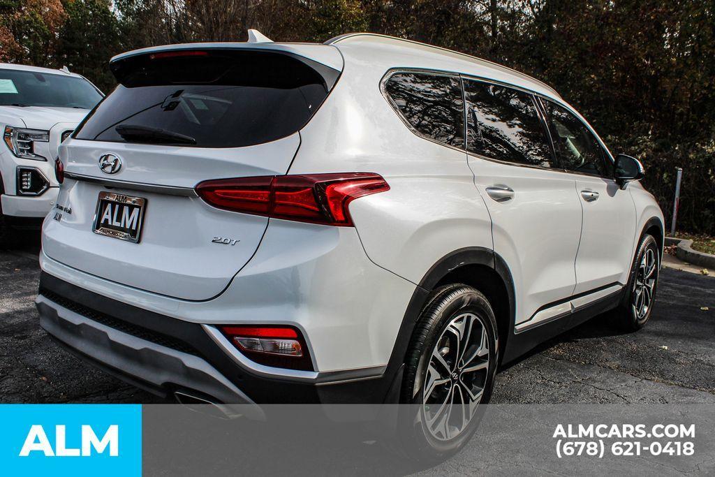 used 2019 Hyundai Santa Fe car, priced at $19,920