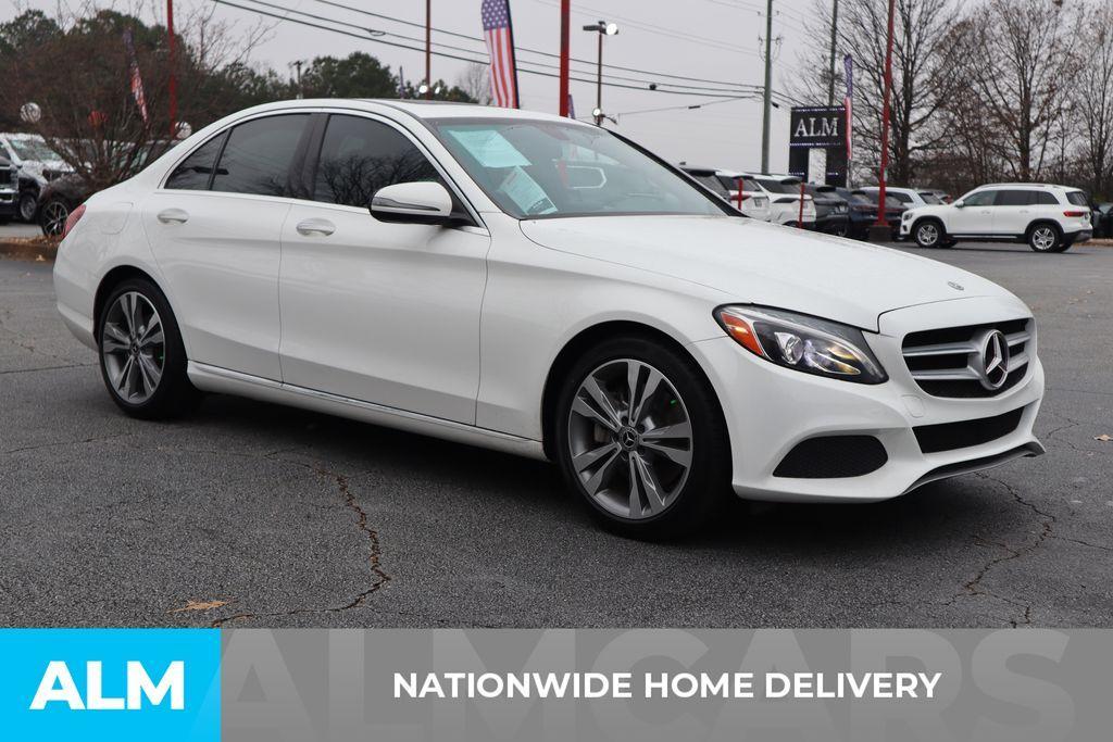 used 2018 Mercedes-Benz C-Class car, priced at $21,760