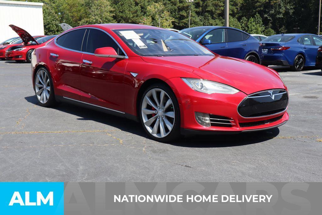 used 2014 Tesla Model S car, priced at $14,420