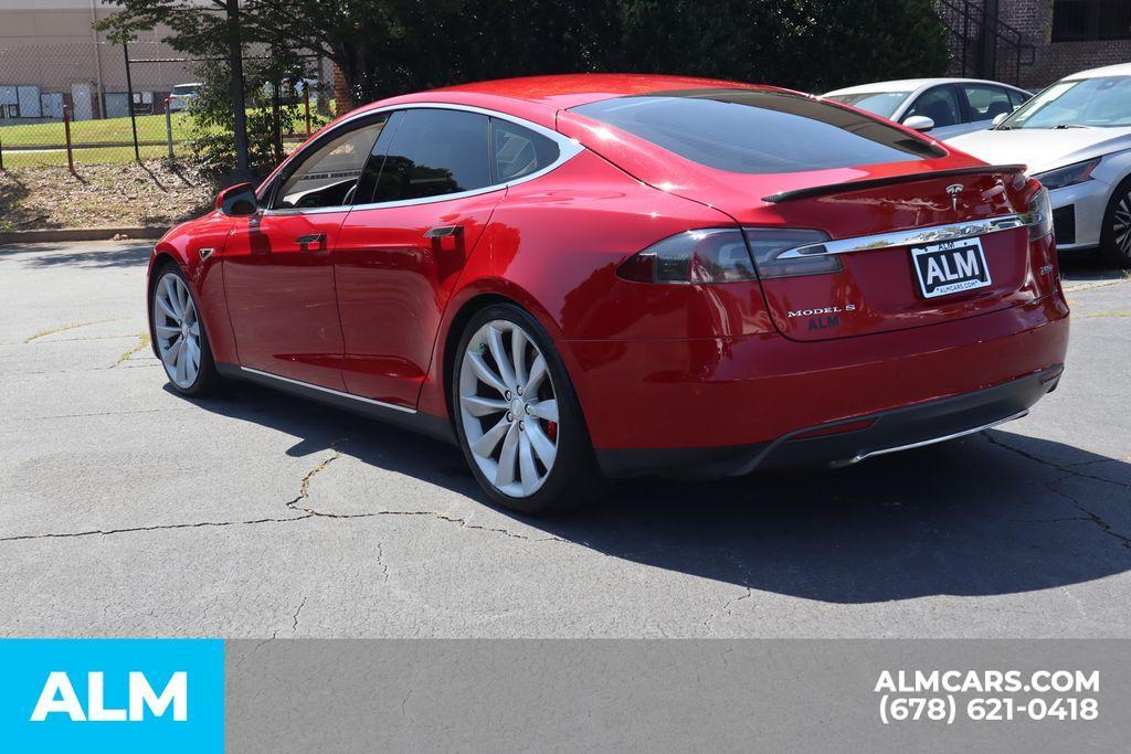 used 2014 Tesla Model S car, priced at $14,420