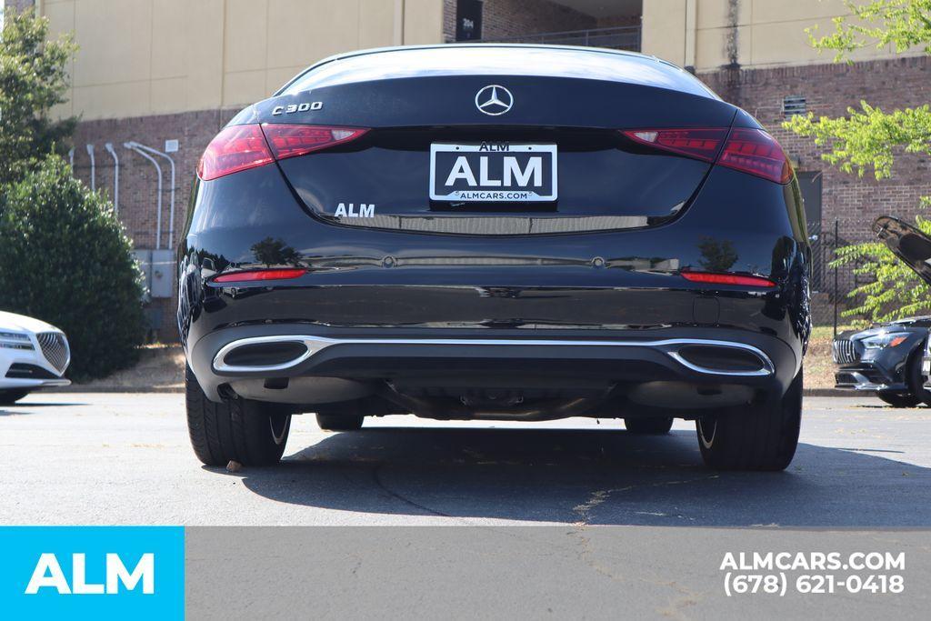 used 2022 Mercedes-Benz C-Class car, priced at $29,460