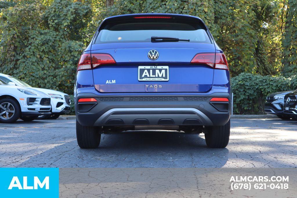 used 2024 Volkswagen Taos car, priced at $18,420