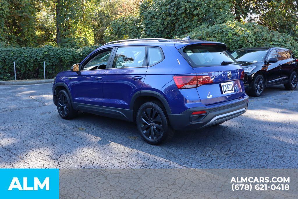 used 2024 Volkswagen Taos car, priced at $18,420