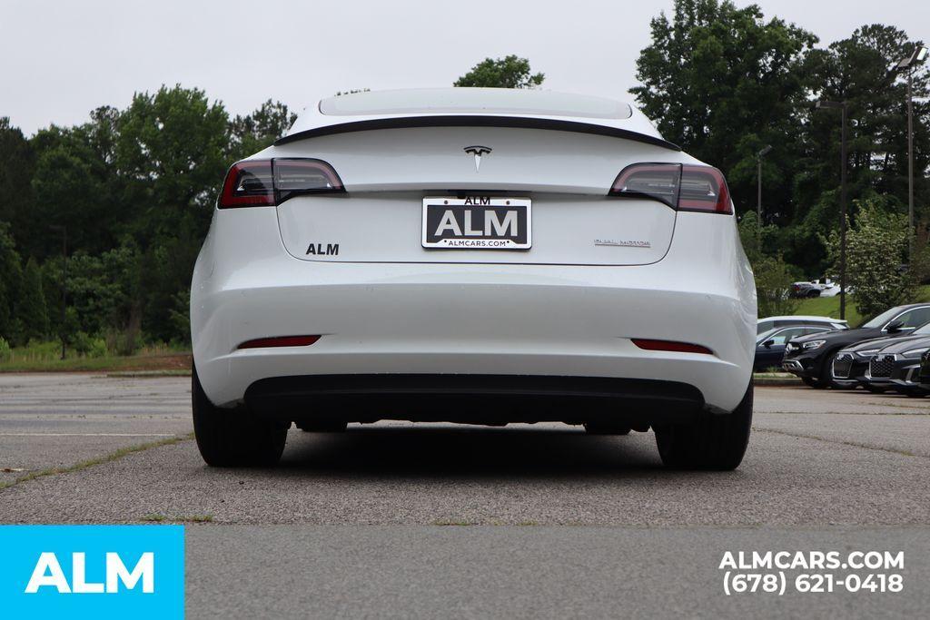 used 2022 Tesla Model 3 car, priced at $28,920
