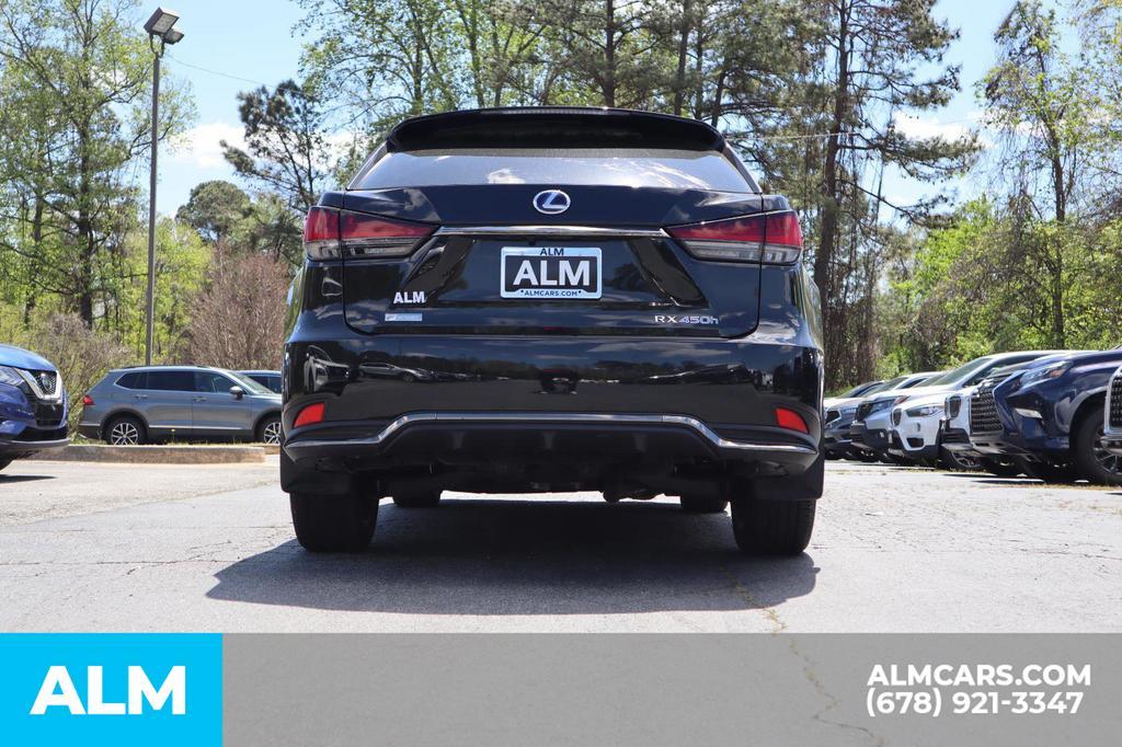 used 2022 Lexus RX 450h car, priced at $49,870