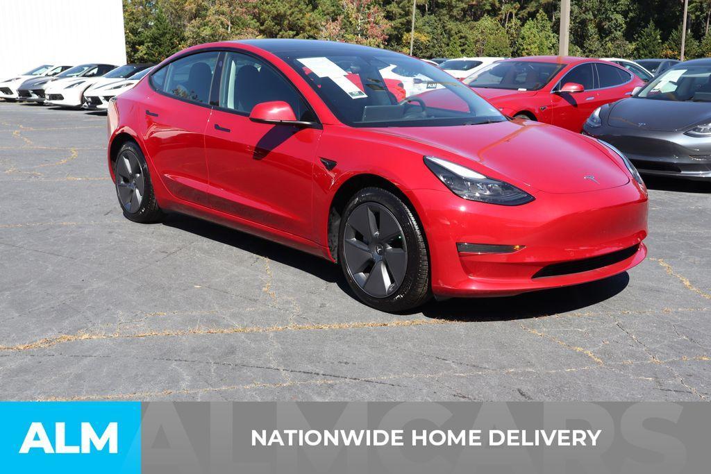 used 2022 Tesla Model 3 car, priced at $25,920