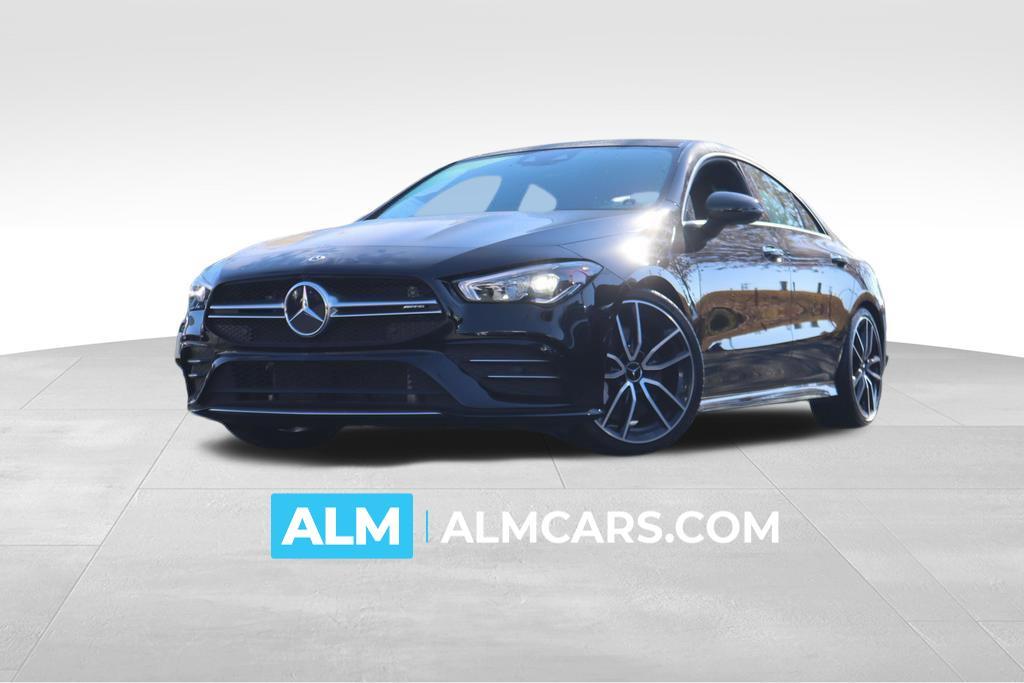 used 2022 Mercedes-Benz AMG CLA 35 car, priced at $38,460