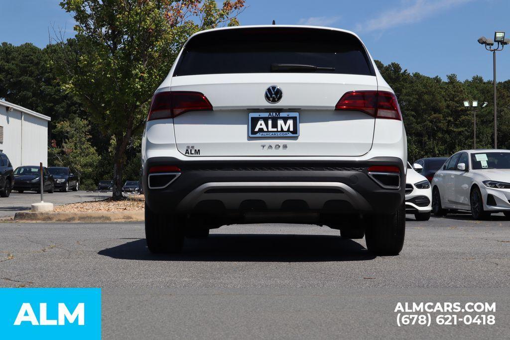 used 2024 Volkswagen Taos car, priced at $21,420