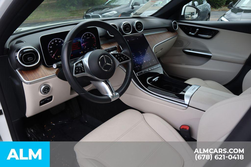 used 2024 Mercedes-Benz C-Class car, priced at $34,960