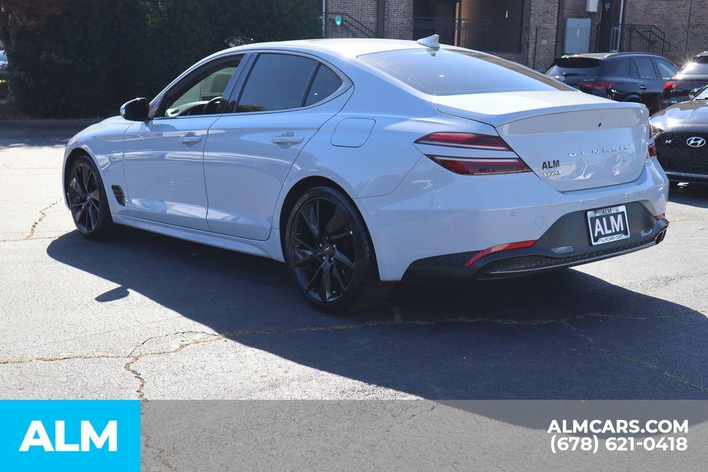 used 2023 Genesis G70 car, priced at $27,460