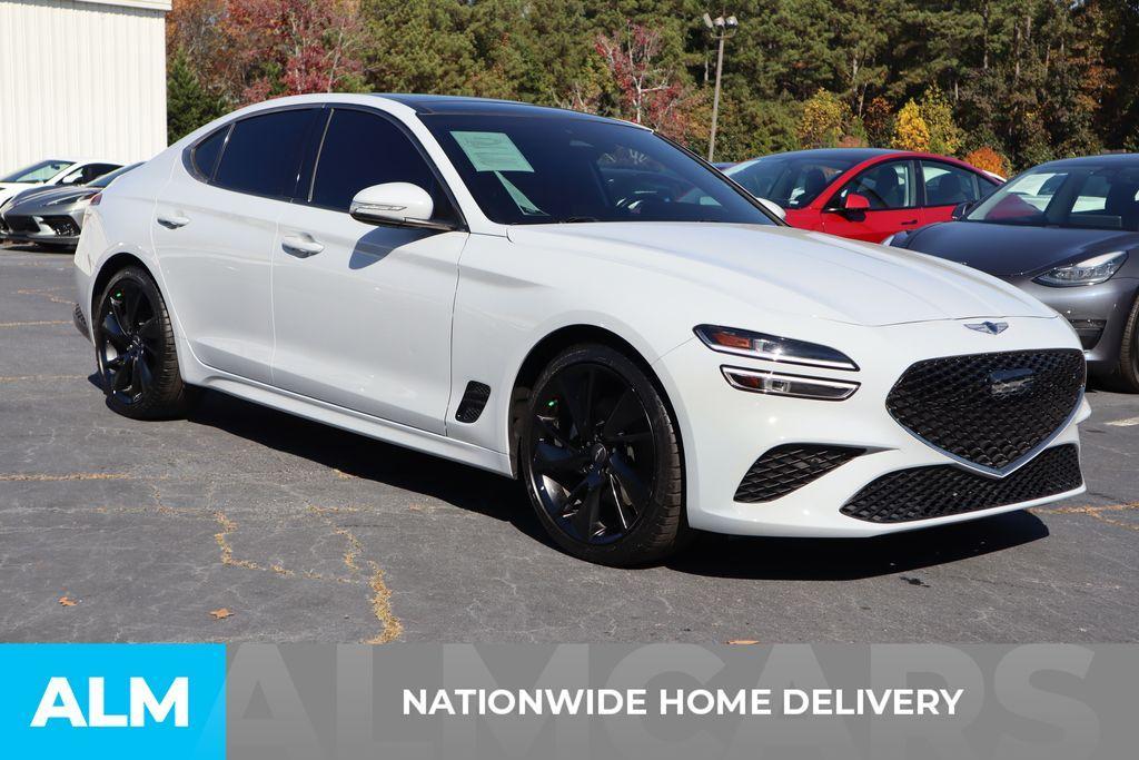 used 2023 Genesis G70 car, priced at $27,460