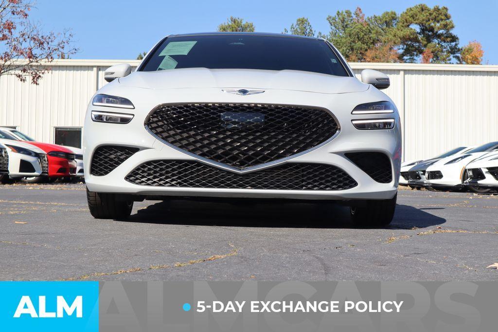 used 2023 Genesis G70 car, priced at $27,460