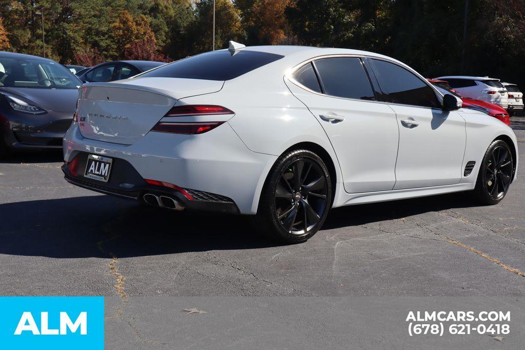 used 2023 Genesis G70 car, priced at $27,460