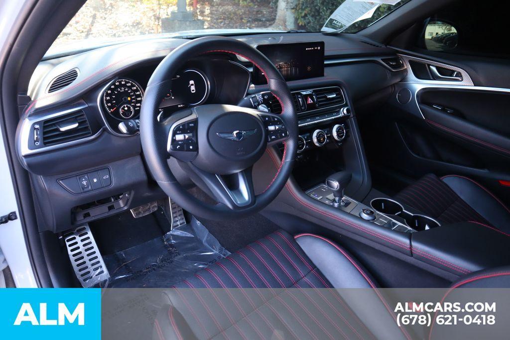 used 2023 Genesis G70 car, priced at $27,460