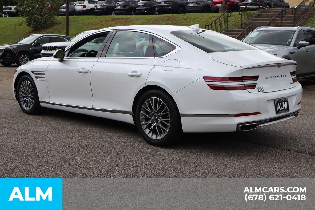 used 2024 Genesis G80 car, priced at $36,920