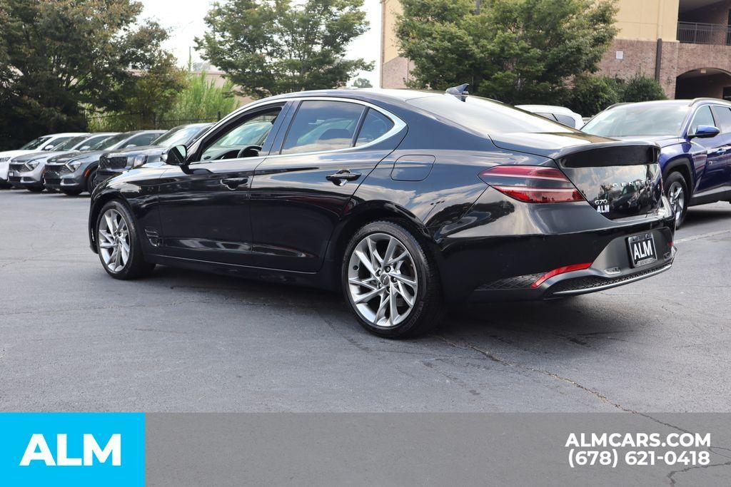 used 2022 Genesis G70 car, priced at $29,920