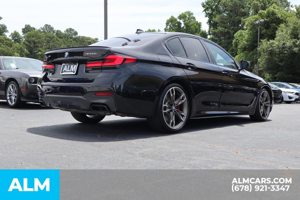 used 2021 BMW M550 car, priced at $49,960