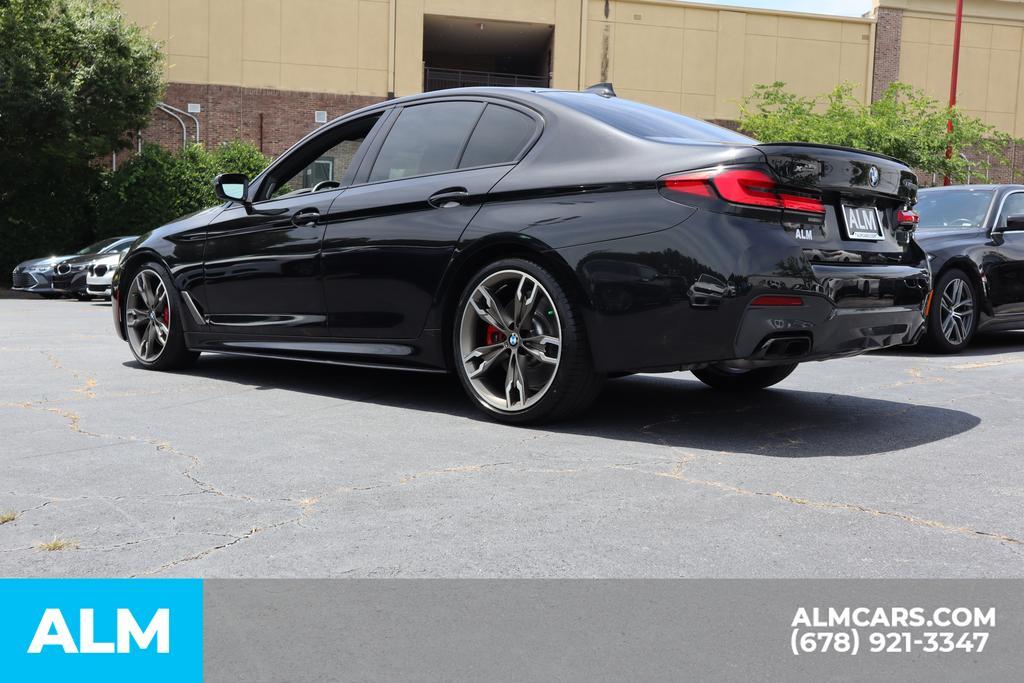 used 2021 BMW M550 car, priced at $49,960