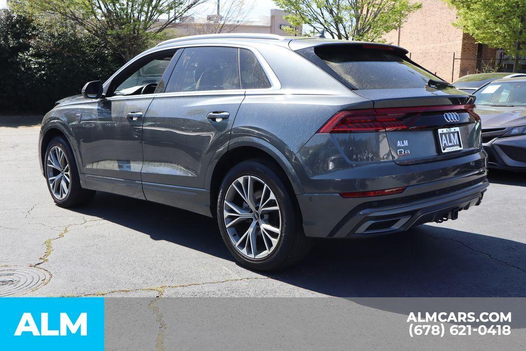 used 2021 Audi Q8 car, priced at $46,920