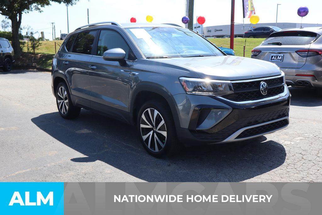 used 2024 Volkswagen Taos car, priced at $21,420