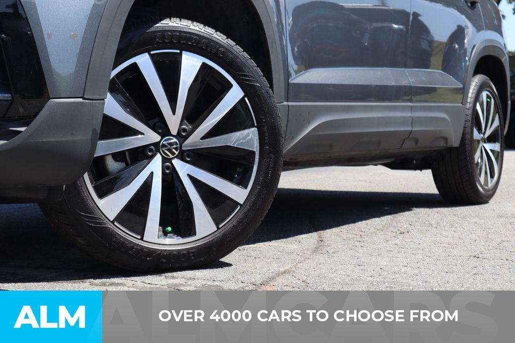 used 2024 Volkswagen Taos car, priced at $21,420