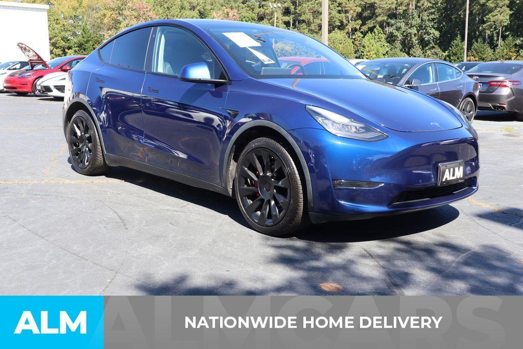 used 2020 Tesla Model Y car, priced at $24,420
