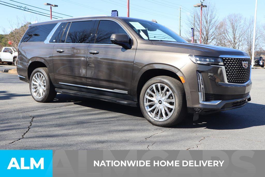 used 2021 Cadillac Escalade ESV car, priced at $59,920