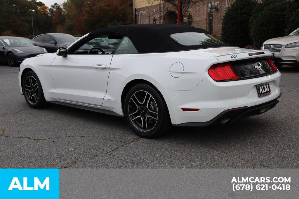 used 2022 Ford Mustang car, priced at $23,420