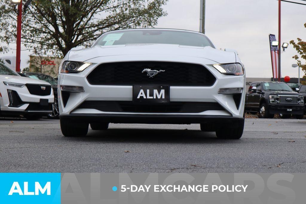 used 2022 Ford Mustang car, priced at $23,420