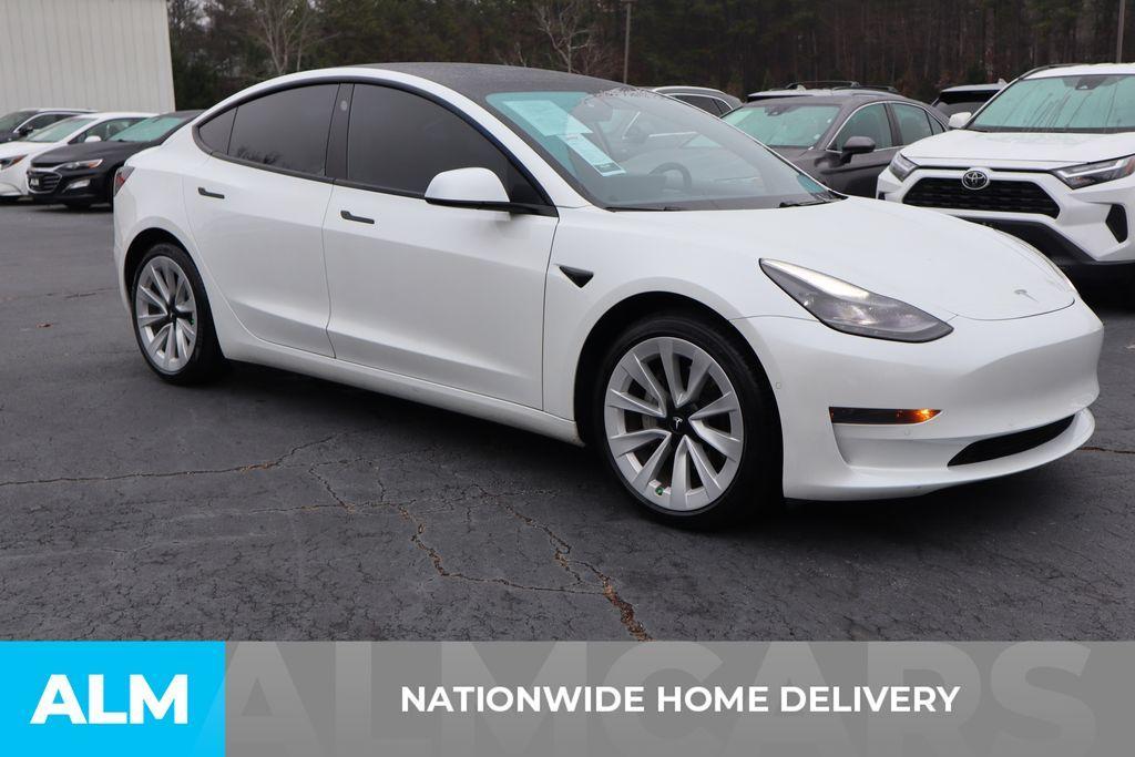 used 2021 Tesla Model 3 car, priced at $26,920