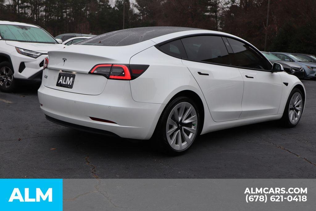 used 2021 Tesla Model 3 car, priced at $26,920