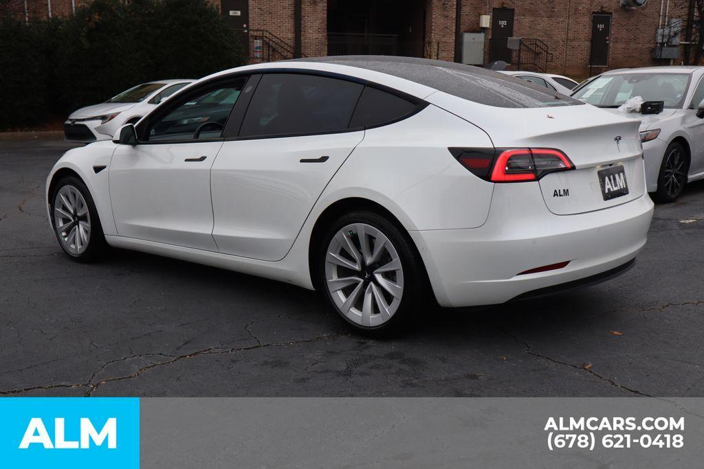 used 2021 Tesla Model 3 car, priced at $26,920