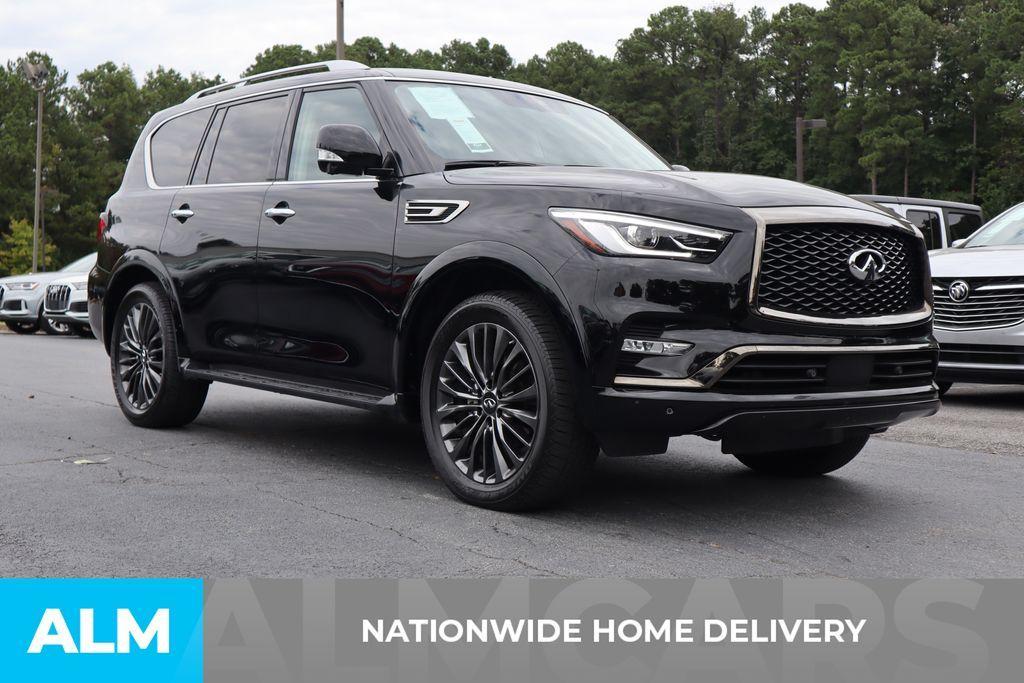 used 2023 INFINITI QX80 car, priced at $47,420