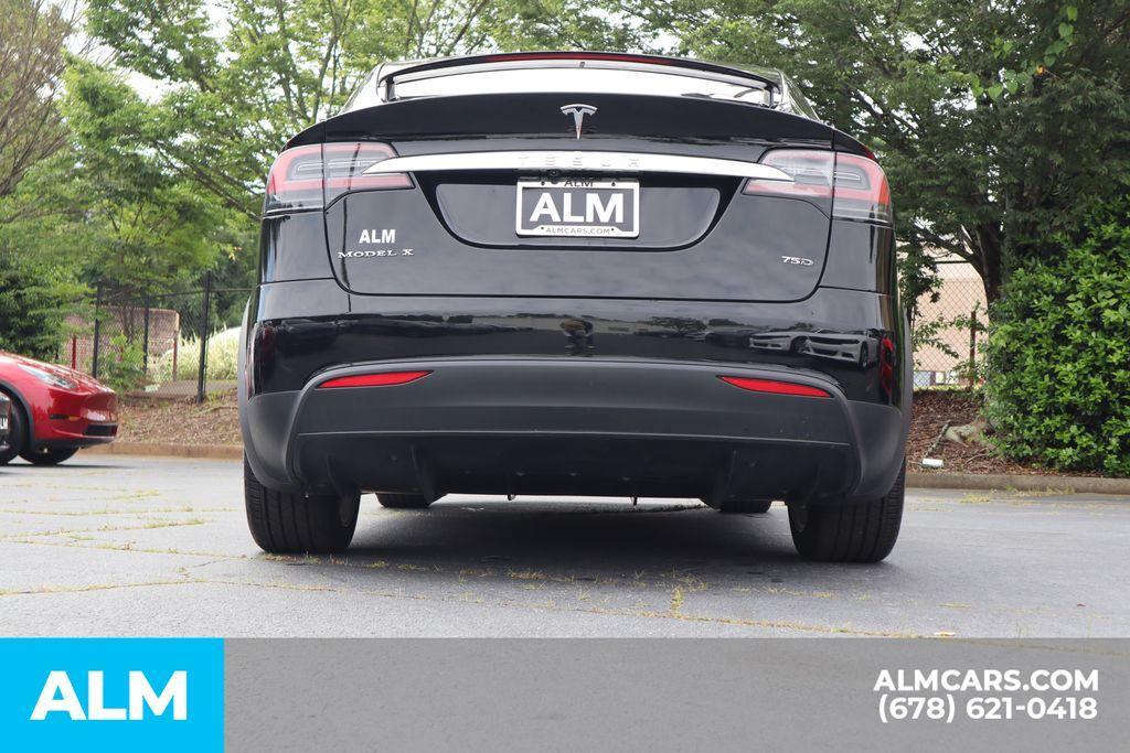 used 2018 Tesla Model X car, priced at $30,920