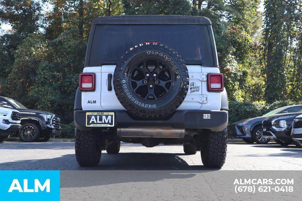 used 2023 Jeep Wrangler car, priced at $36,920