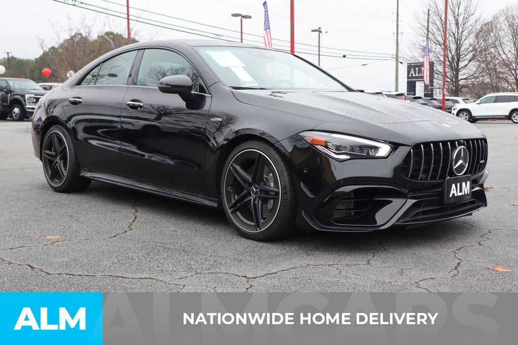 used 2022 Mercedes-Benz AMG CLA 45 car, priced at $46,960