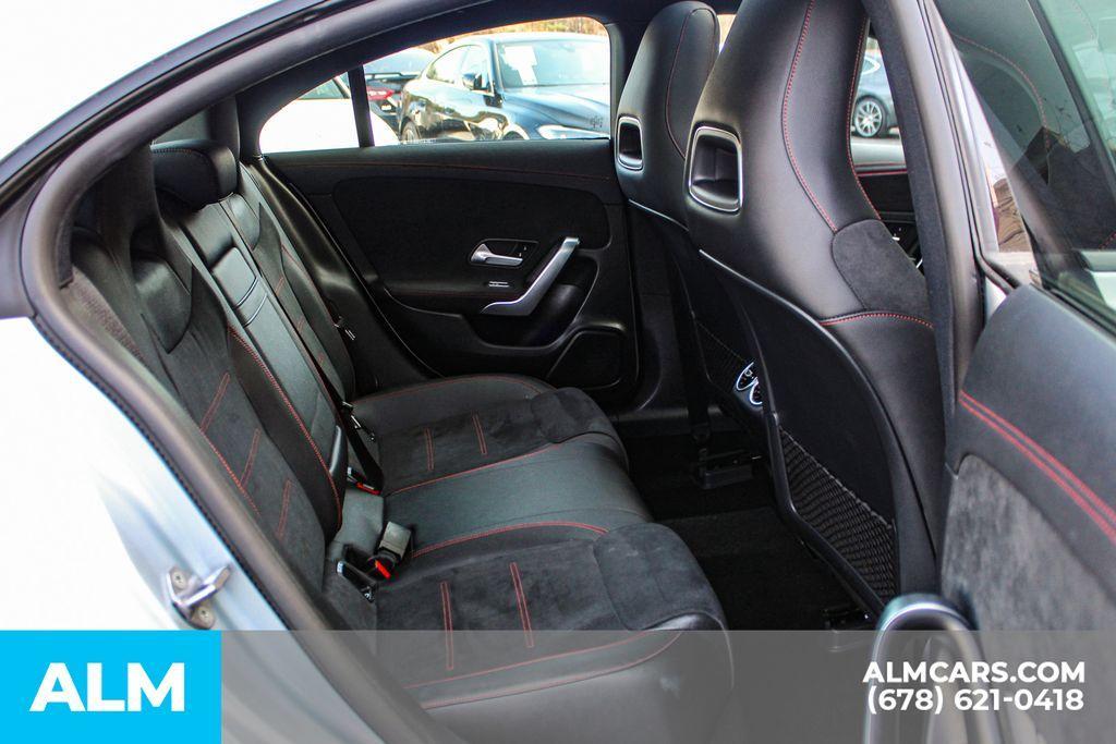 used 2021 Mercedes-Benz AMG CLA 35 car, priced at $30,960