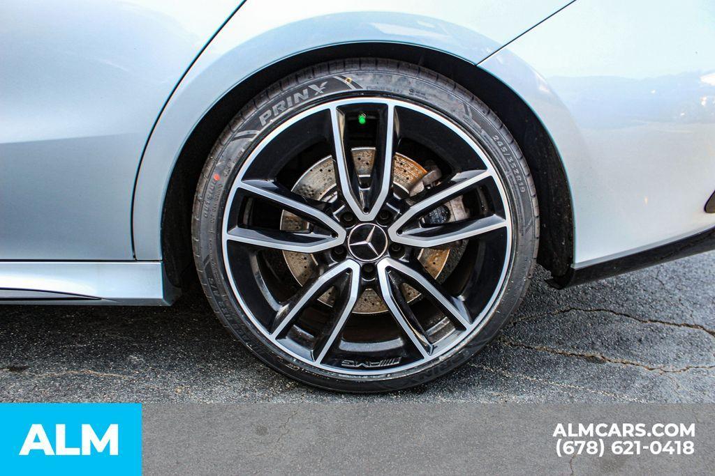 used 2021 Mercedes-Benz AMG CLA 35 car, priced at $30,960