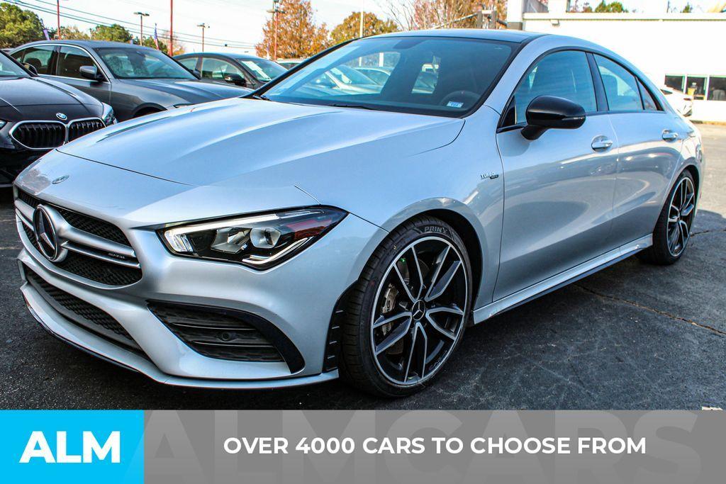 used 2021 Mercedes-Benz AMG CLA 35 car, priced at $30,960