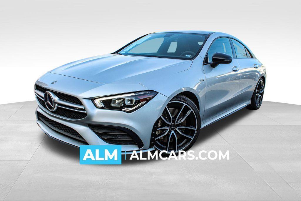 used 2021 Mercedes-Benz AMG CLA 35 car, priced at $30,960