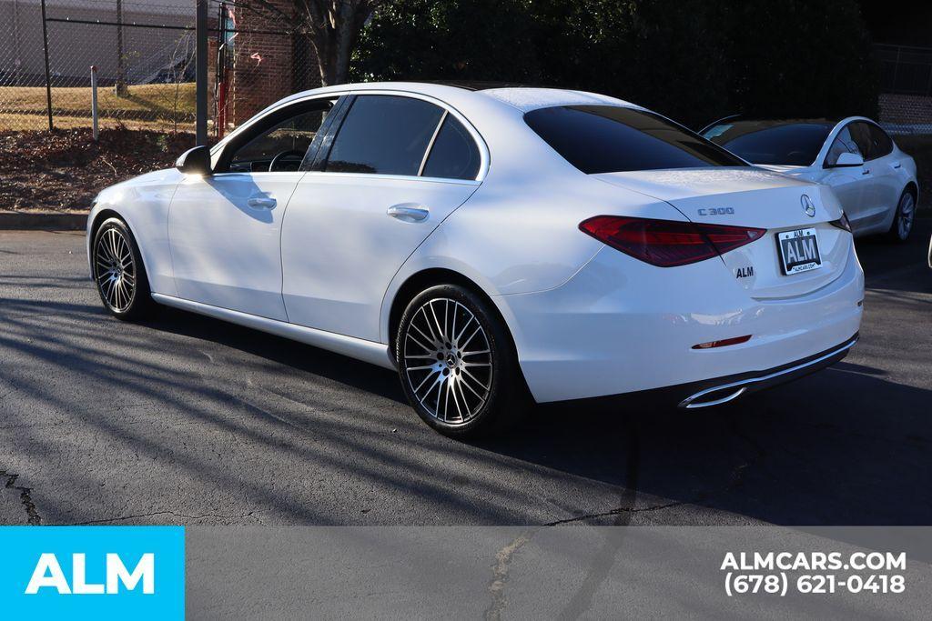 used 2022 Mercedes-Benz C-Class car, priced at $28,460