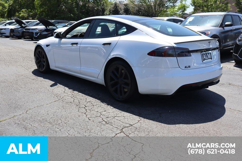 used 2021 Tesla Model S car, priced at $52,420