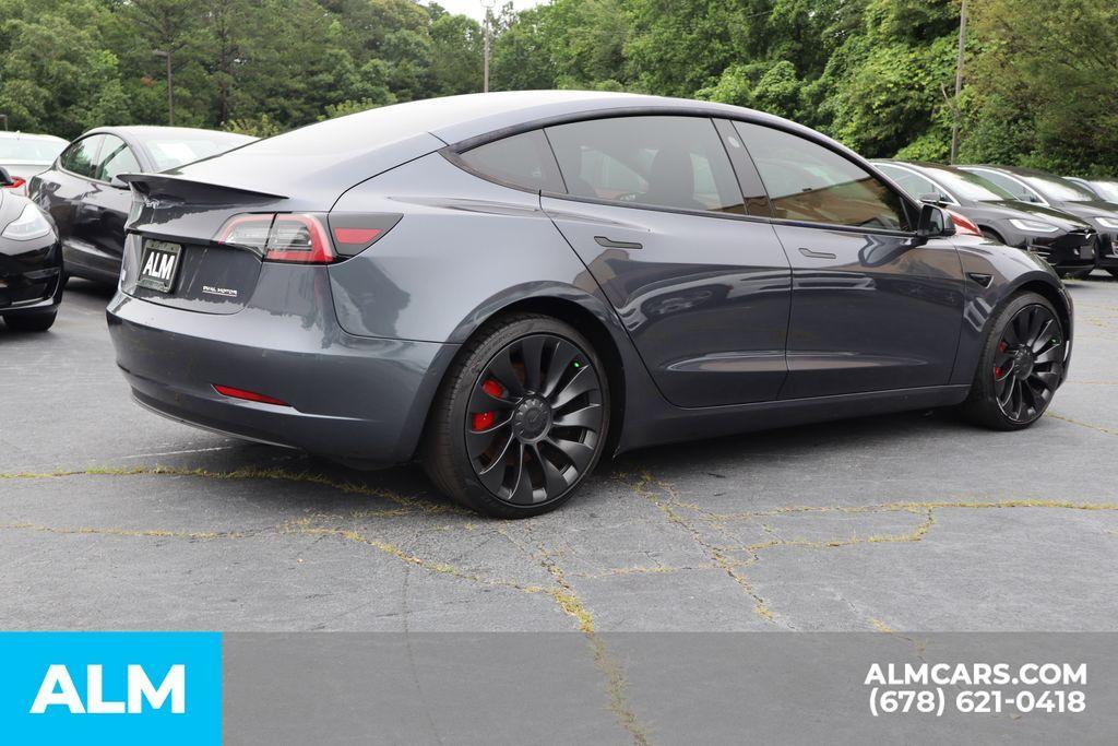 used 2022 Tesla Model 3 car, priced at $29,920