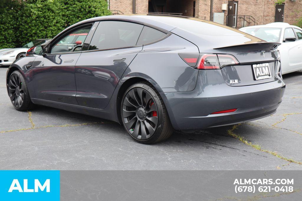 used 2022 Tesla Model 3 car, priced at $29,920
