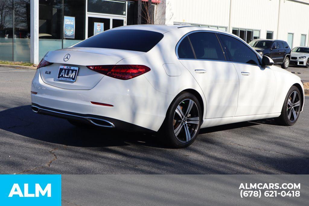 used 2022 Mercedes-Benz C-Class car, priced at $29,460